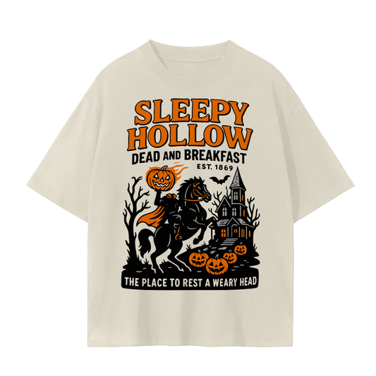Sleepy Hollow Dead and Breakfast Comfy Tee