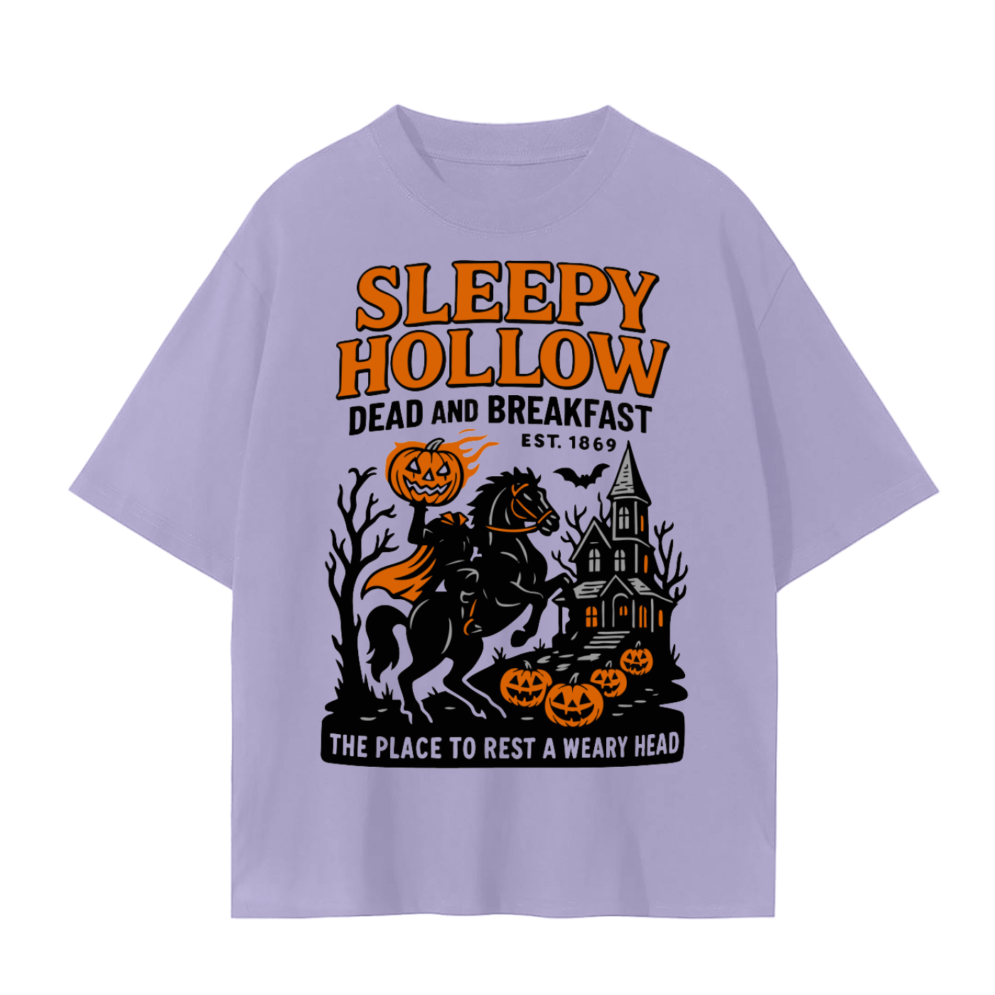 Sleepy Hollow Dead and Breakfast Comfy Tee