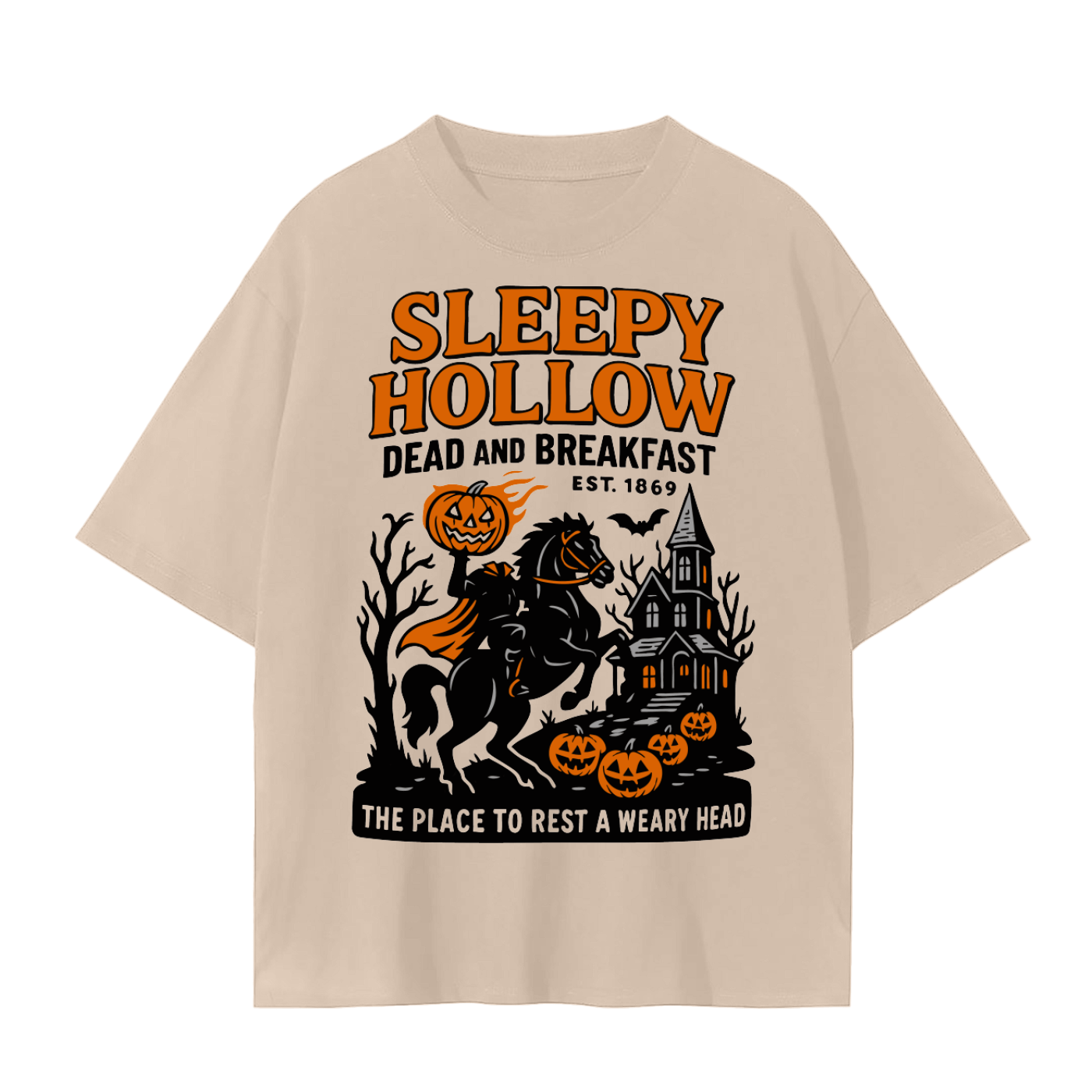 Sleepy Hollow Dead and Breakfast Comfy Tee