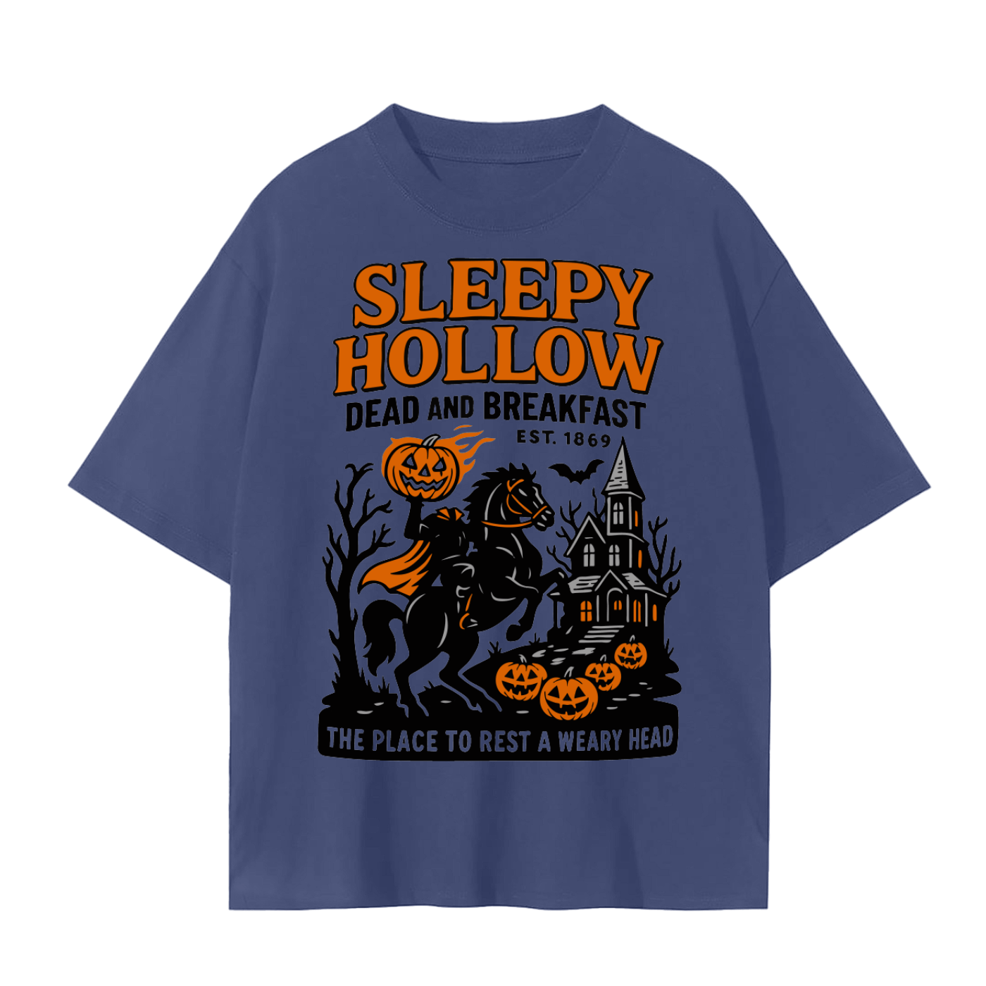Sleepy Hollow Dead and Breakfast Comfy Tee