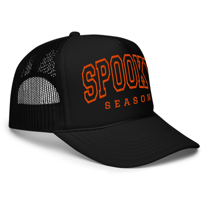 Spooky Season Embroidered Foam Trucker Hat