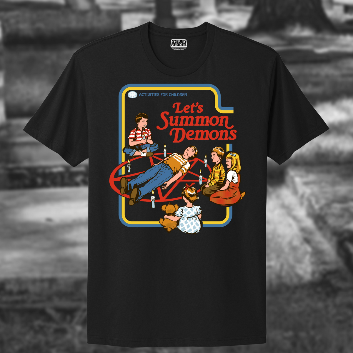 Let's Summon Demons Black T Shirt