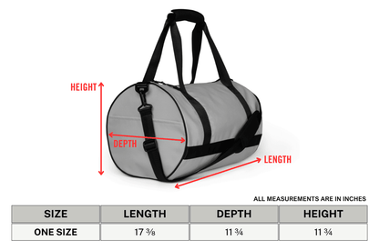 Grunge Skull Gym Bag