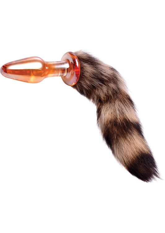 Tailz Fox Tail Glass Anal Plug - Shadow Threadz Crypt
