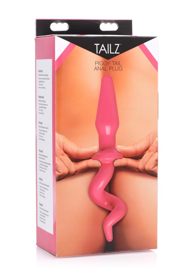 Tailz Piggy Tail Anal Plug - Shadow Threadz Crypt