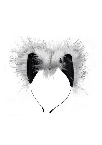 Tailz Grey Wolf Tail Anal Plug And Ears Set