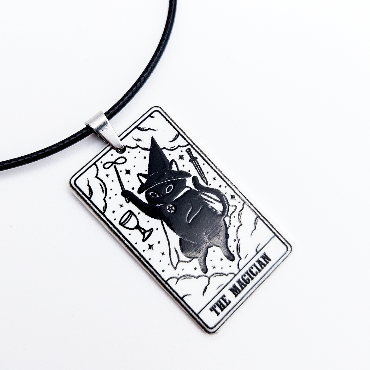 Tarot Kitties Pendant Necklaces