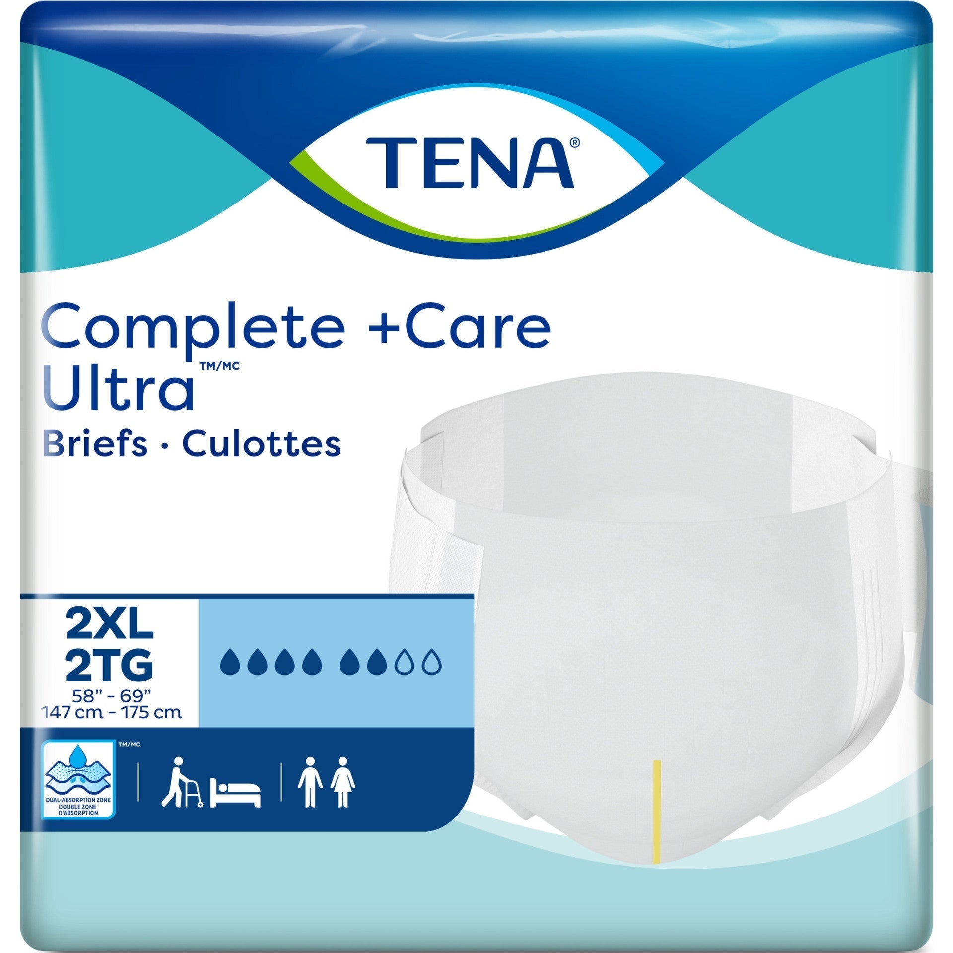 TENA Complete +Care Ultra Briefs - Shadow Threadz Crypt