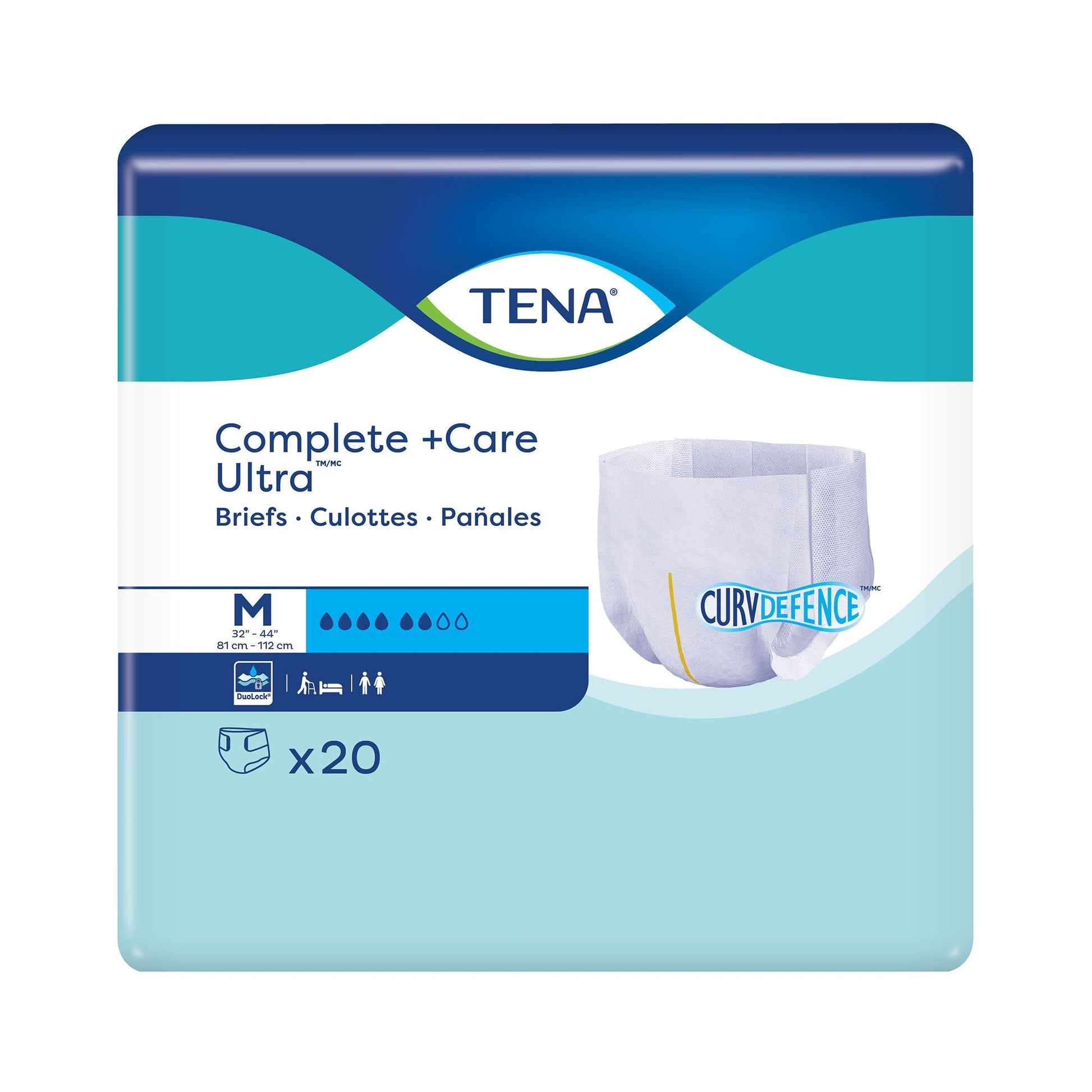 TENA Complete +Care Ultra Briefs - Shadow Threadz Crypt