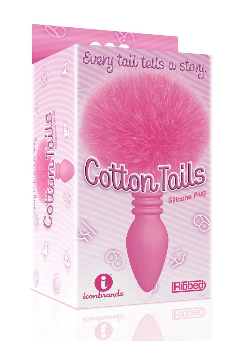 Cottontails Silicone Ribbed Bunny Tail - Shadow Threadz Crypt