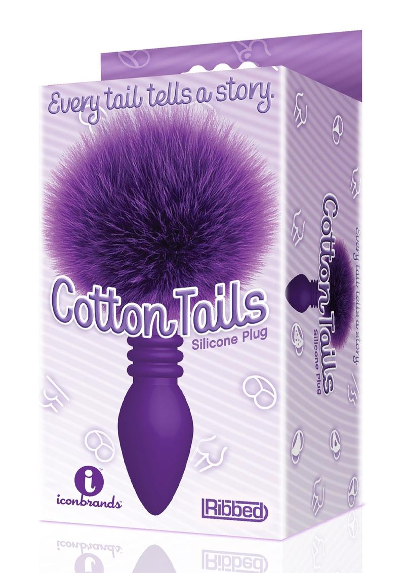 Cottontails Silicone Ribbed Bunny Tail - Shadow Threadz Crypt