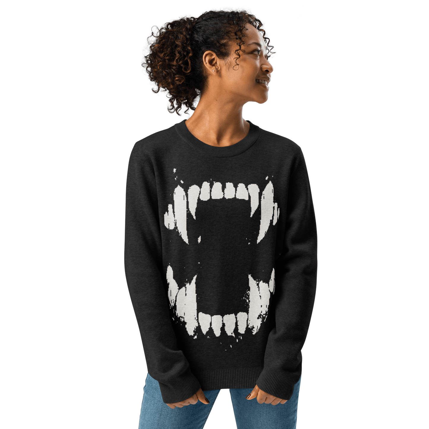 Thirst Trap Knit Crewneck Sweater