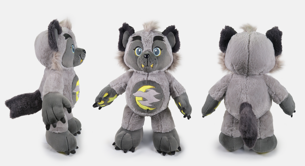 Foggy Were Plushie - Shadow Threadz Crypt