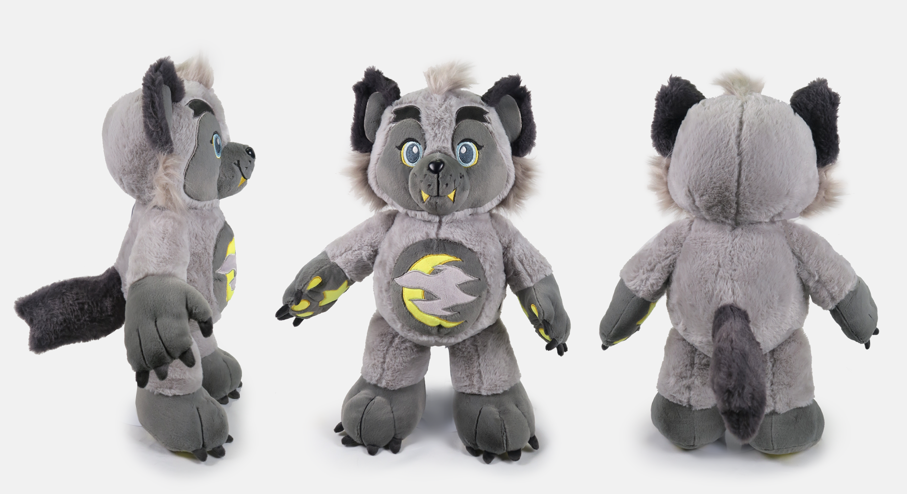 Foggy Were Plushie - Shadow Threadz Crypt