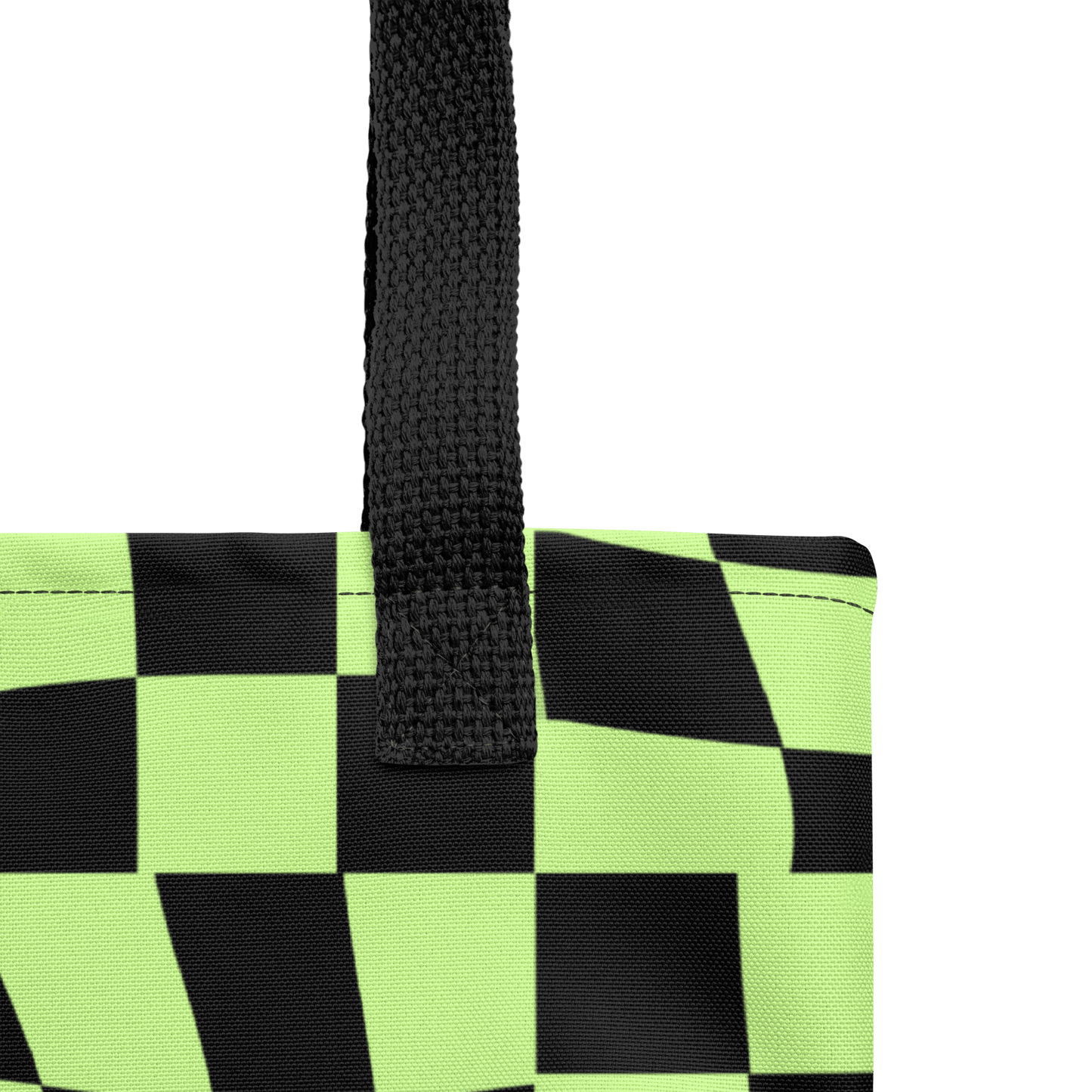 Twisted Tiles Tote Bag