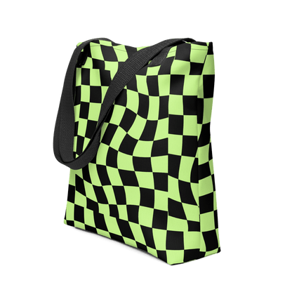 Twisted Tiles Tote Bag