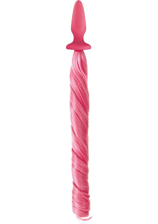 Unicorn Tails Silicone Anal Plug - Shadow Threadz Crypt