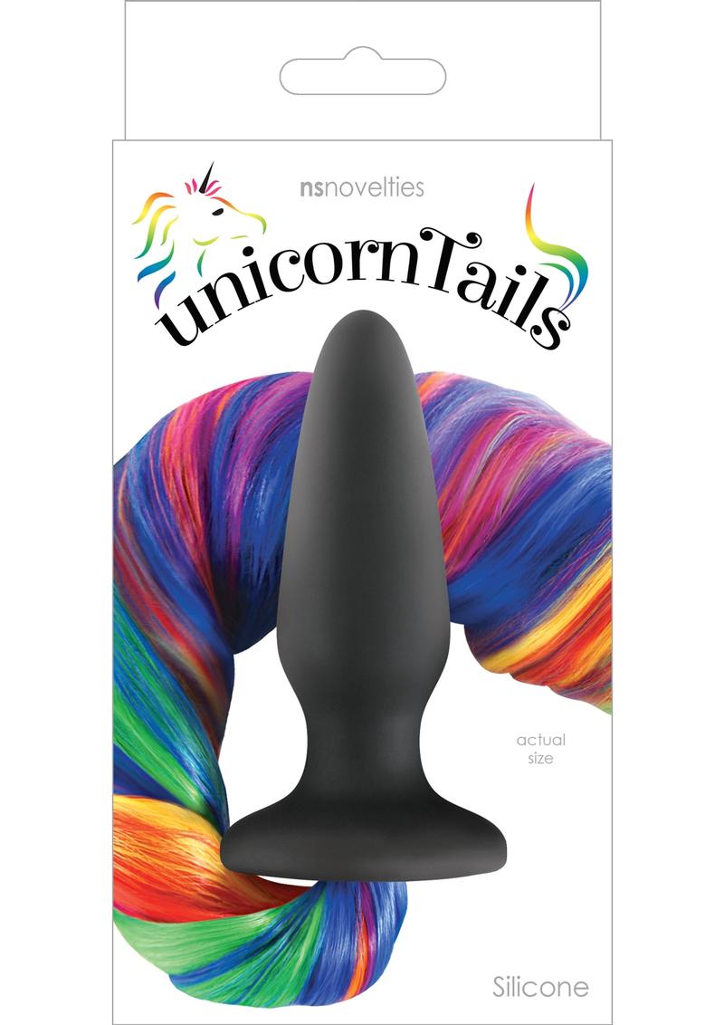 Unicorn Tails Silicone Anal Plug - Shadow Threadz Crypt