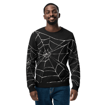 Web Weaver Knit Crew Neck Sweater