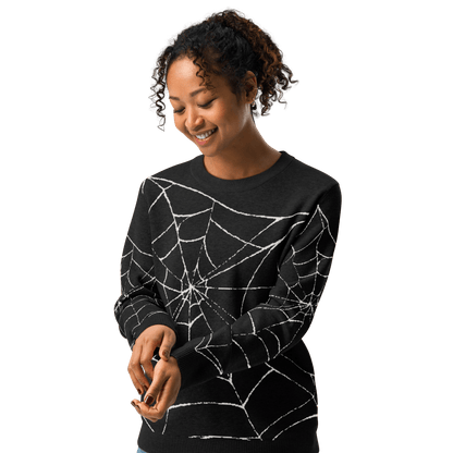 Web Weaver Knit Crew Neck Sweater