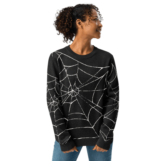 Web Weaver Knit Crew Neck Sweater