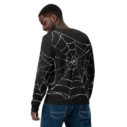Web Weaver Knit Crew Neck Sweater