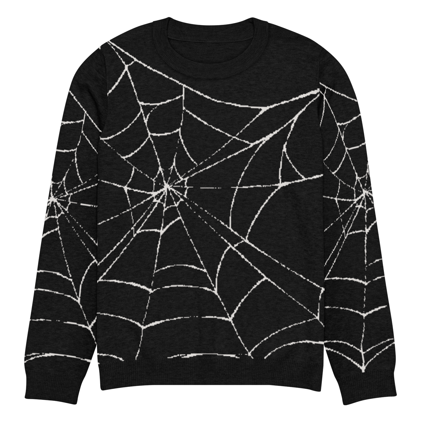 Web Weaver Knit Crew Neck Sweater