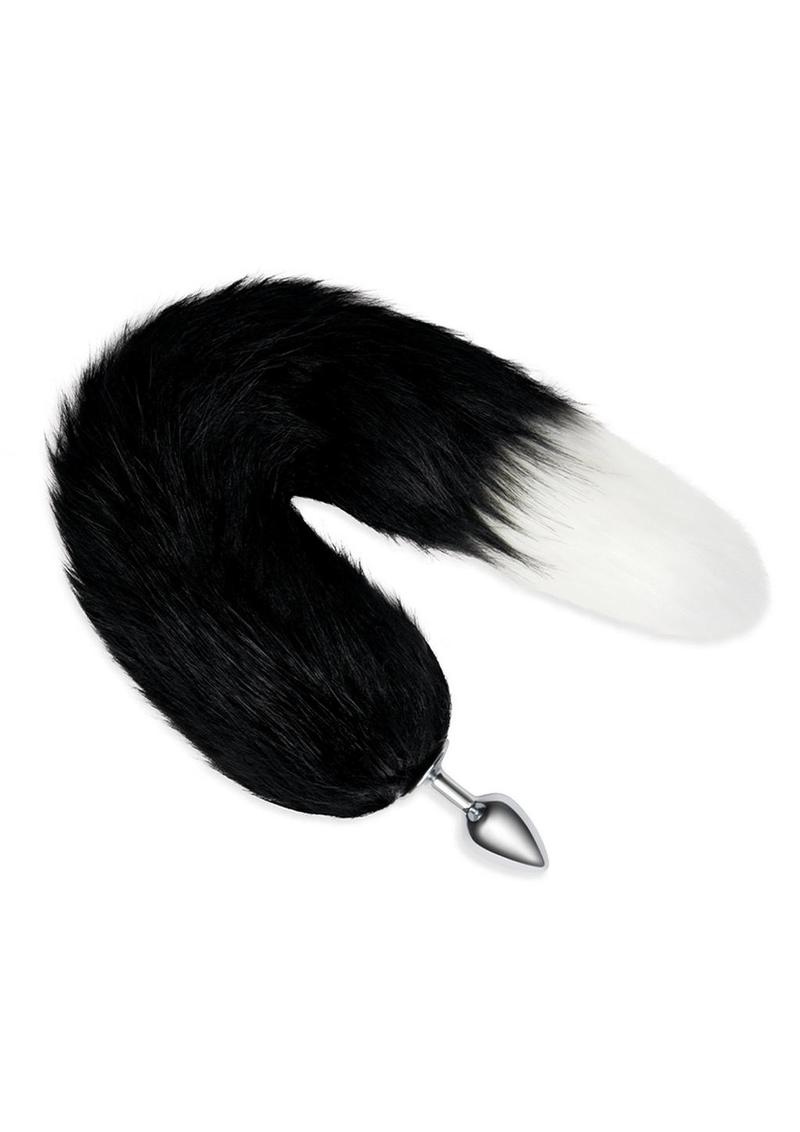 Metal Plug with 14in Fox Tail - Shadow Threadz Crypt