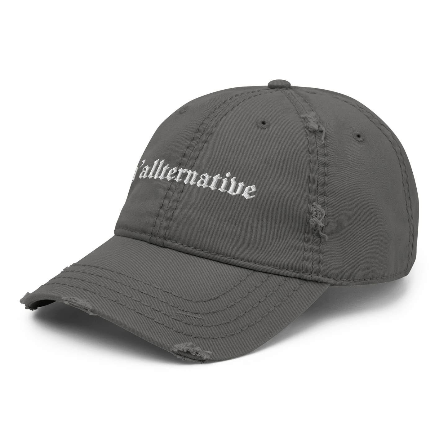 Y'allternative Distressed Dad Hat